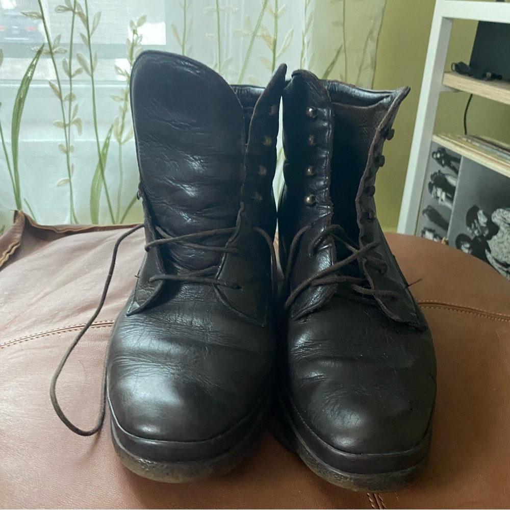 Mephisto | Brown Lace-up Booties - Picture 7 of 7